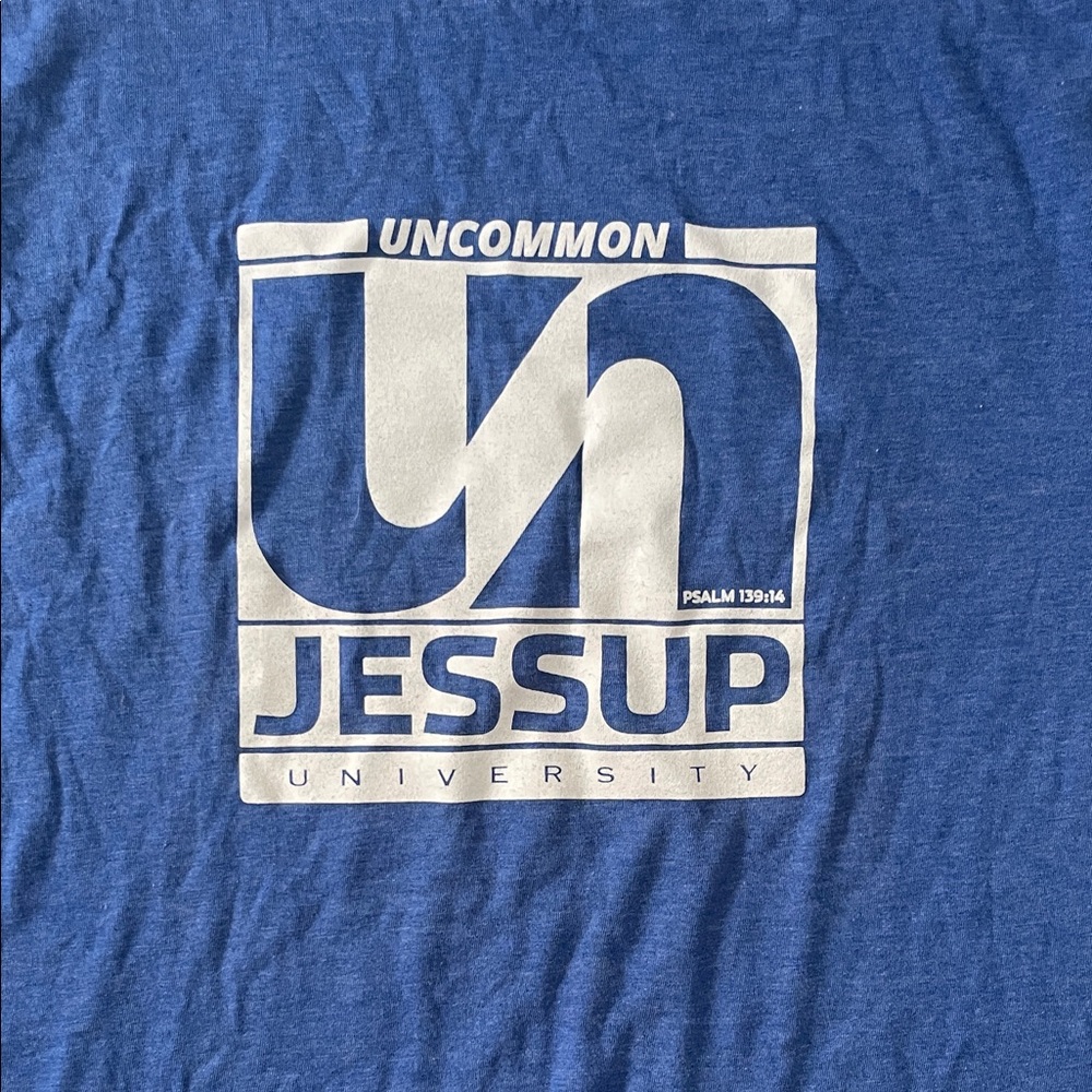 William Jessup Blue T-Shirt Uncommon Psalms 139:14